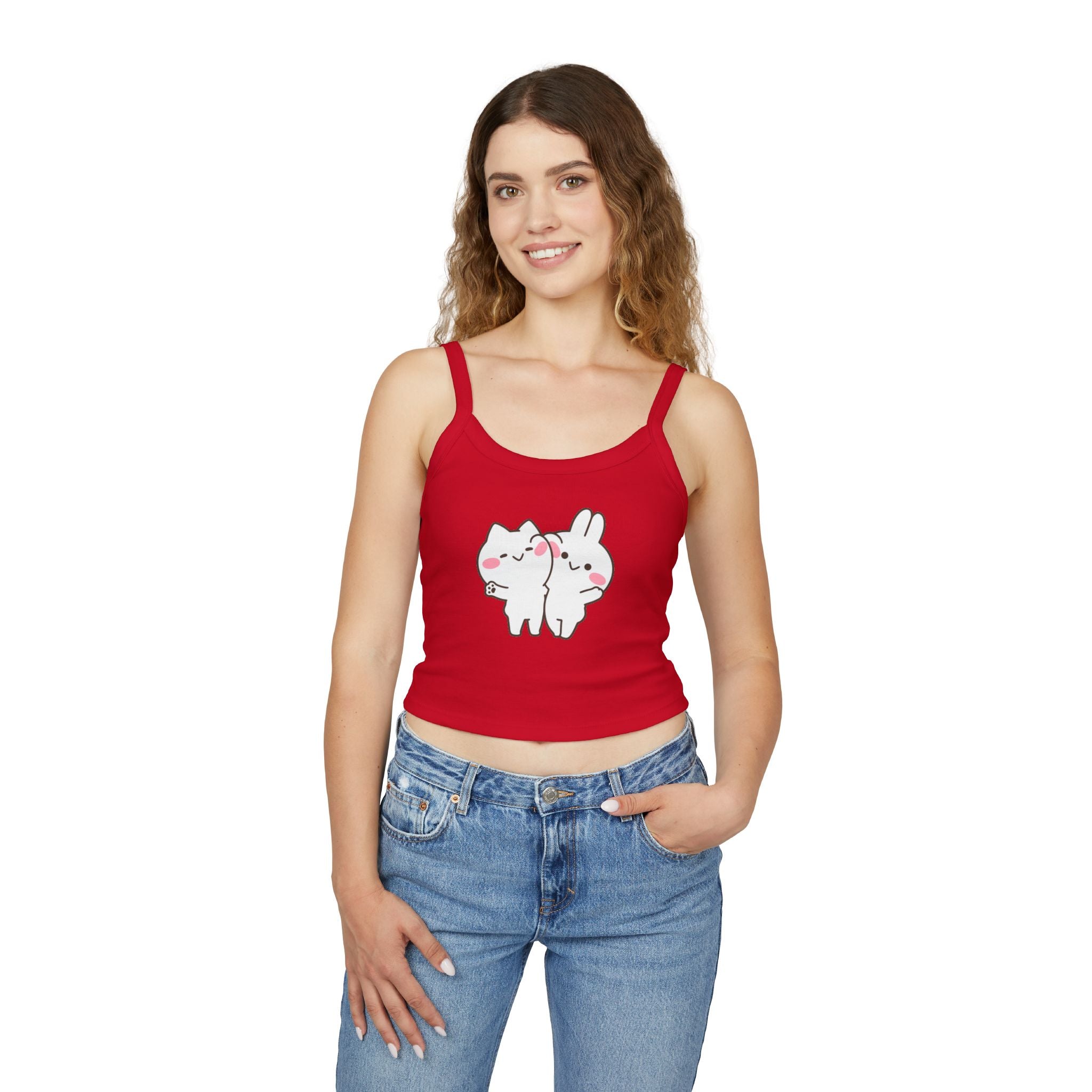 Mimi&Neko Spaghetti Strap Tank Top